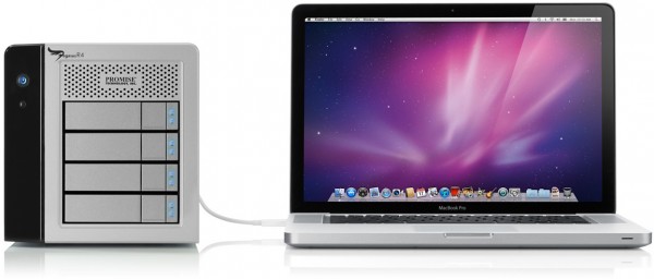 Promise Thunderbolt RAID with MacBook Pro