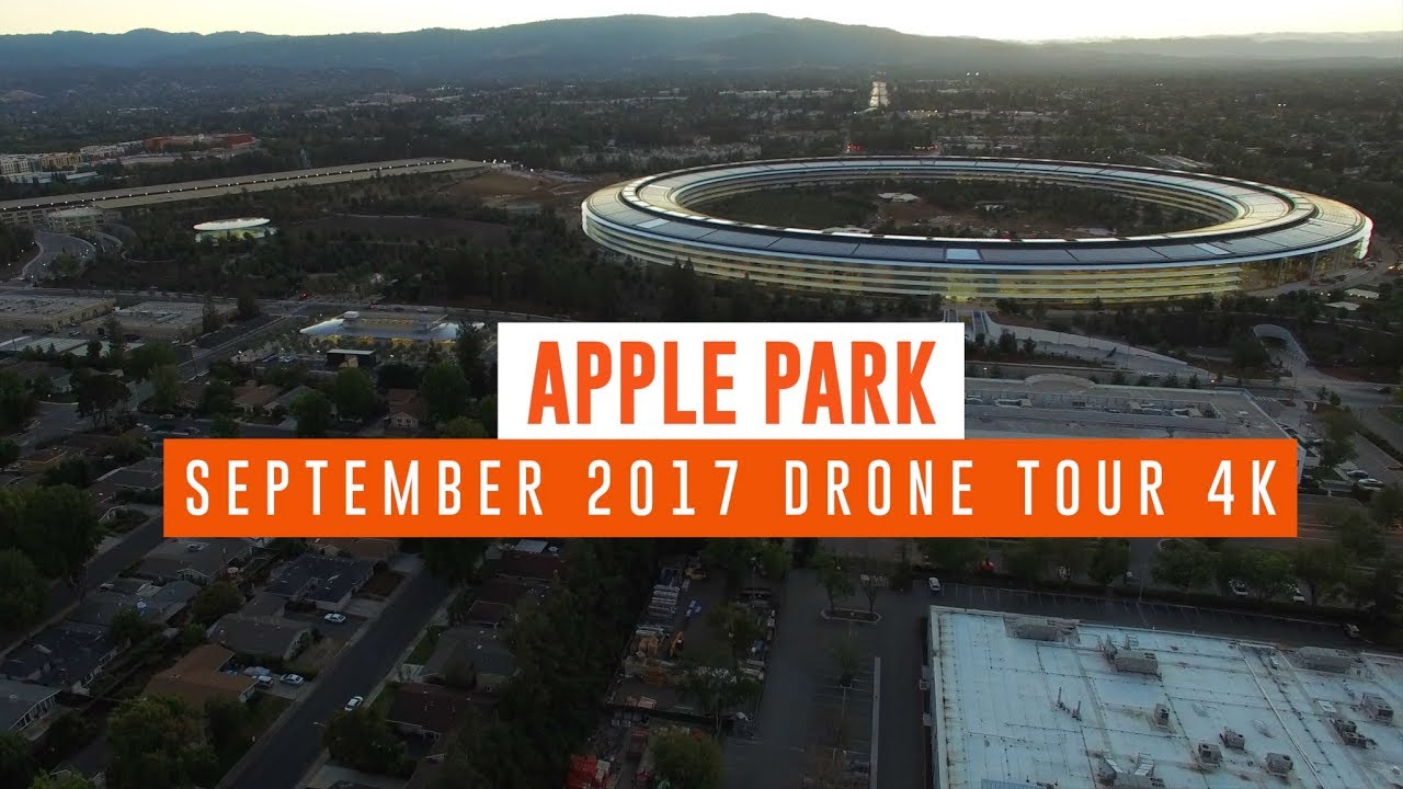 Flight over Apple Park: nothing new, but with beautiful 4K images!