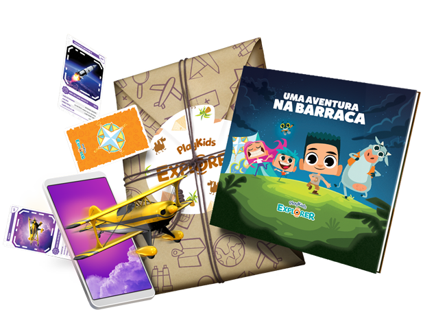 For infants: PlayKids Explorer is a fun book club with elements of augmented reality