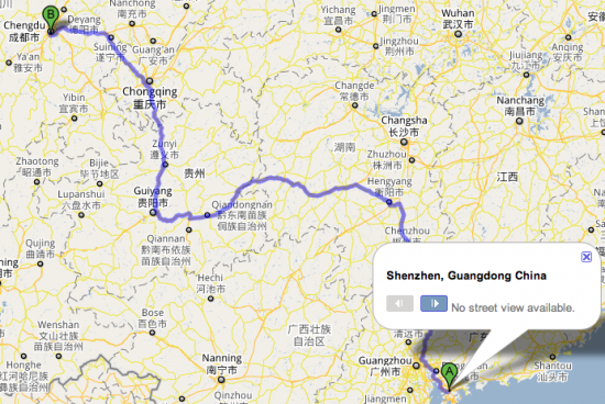 Foxconn going from Shenzhen to Chengdu