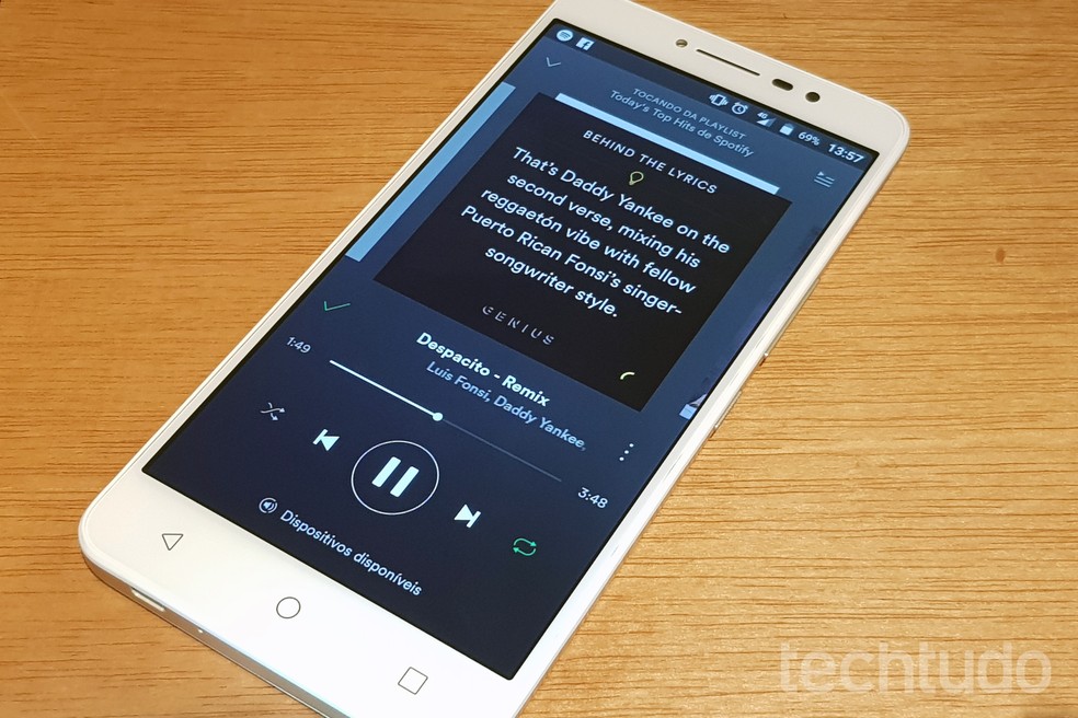 Spotify can be used in several different devices Photo: Thssius Veloso / dnetc