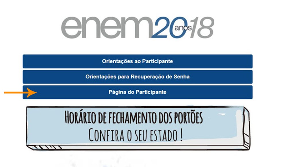 Enter the participant's page first Photo: Reproduo / Pedro Cardoso