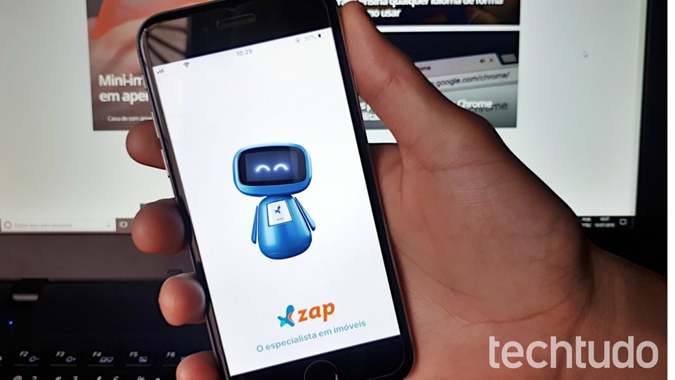ZAP Rental allows you to search for properties through categories Photo: Wallace Nascimento / dnetc