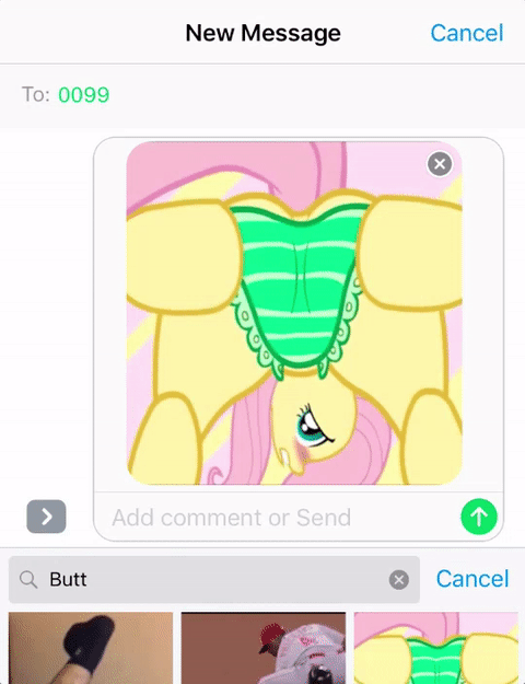 IMessage GIF search returns pornographic and Nazi content; Apple is already solving