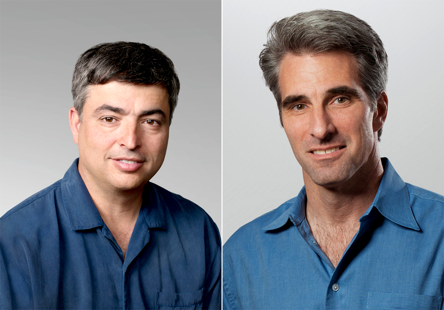 Eddy Cue and Craig Federighi, top executives at Apple