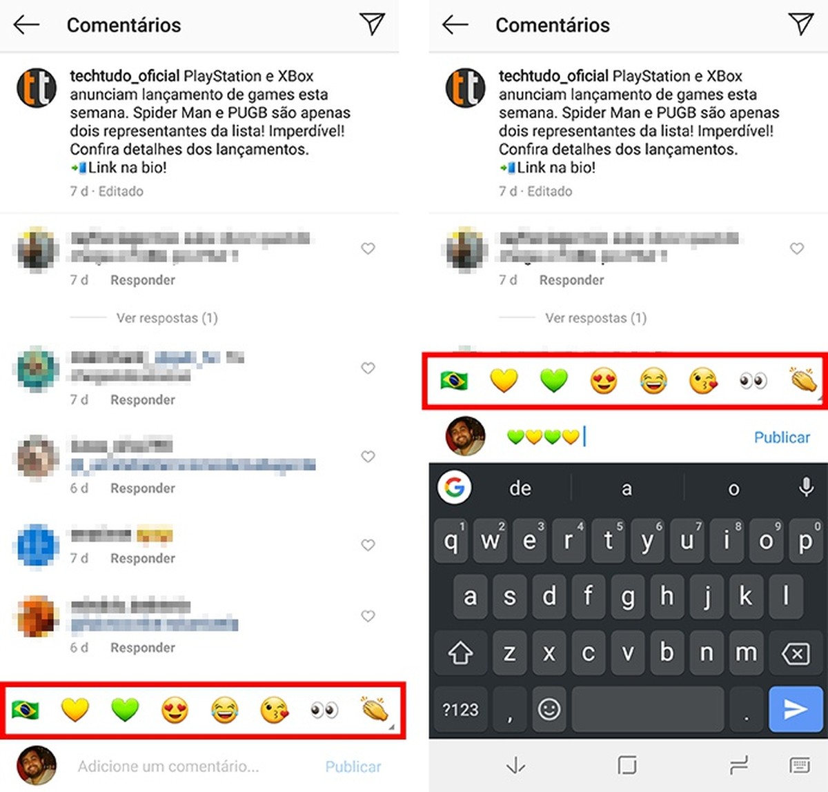 Instagram gains shortcut to comment with the emojis you use most | Social networks