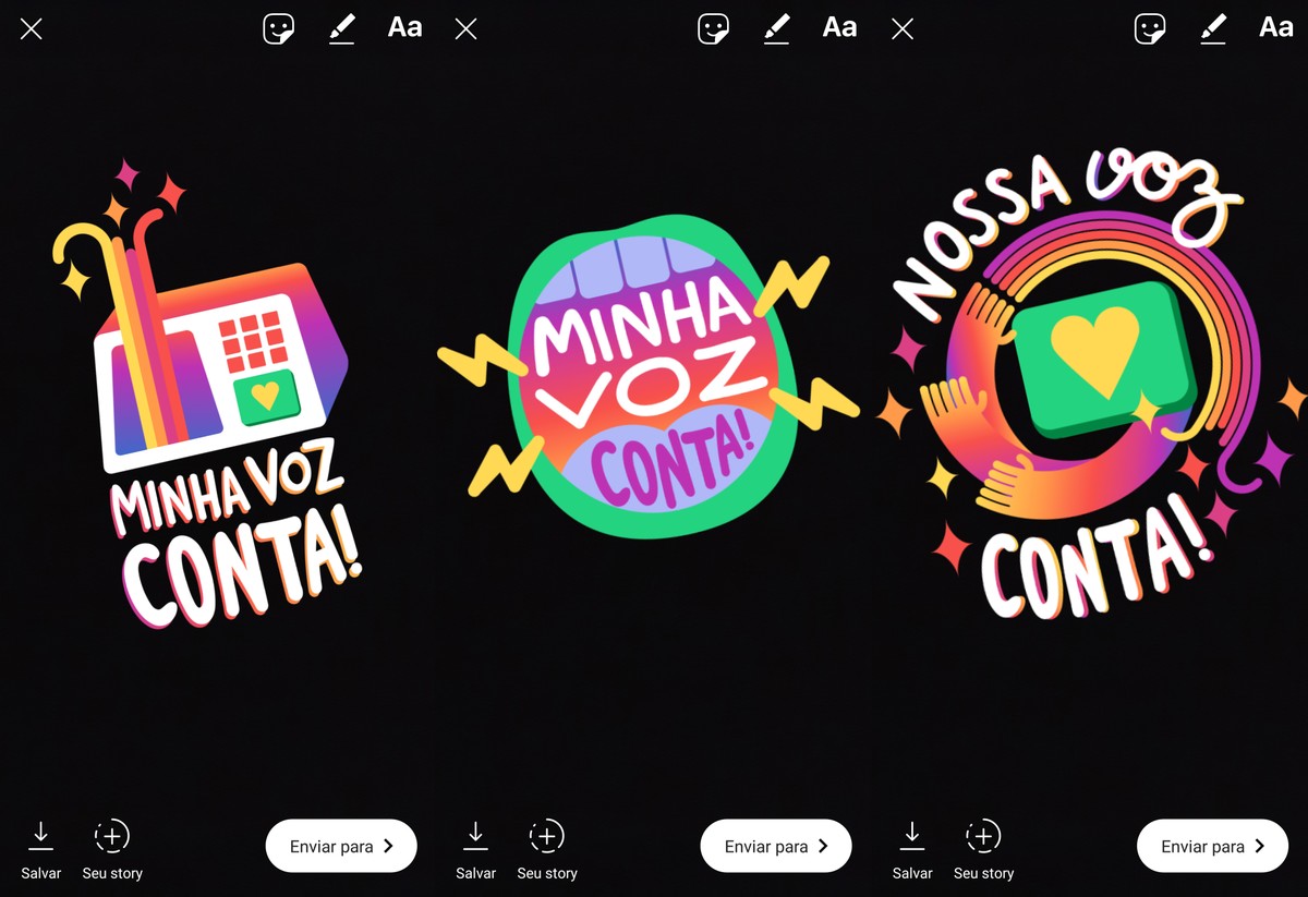 Instagram releases special sticker in Brazil for the Eleies 2018 | Social networks