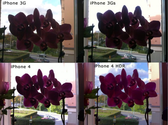 Comparison of iPhones cameras - fosfor