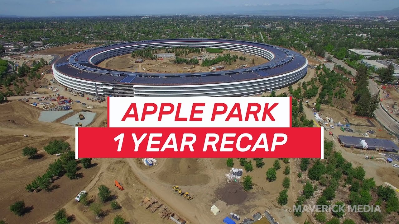Retrospective: video shows the progress of the Apple Park works over a year