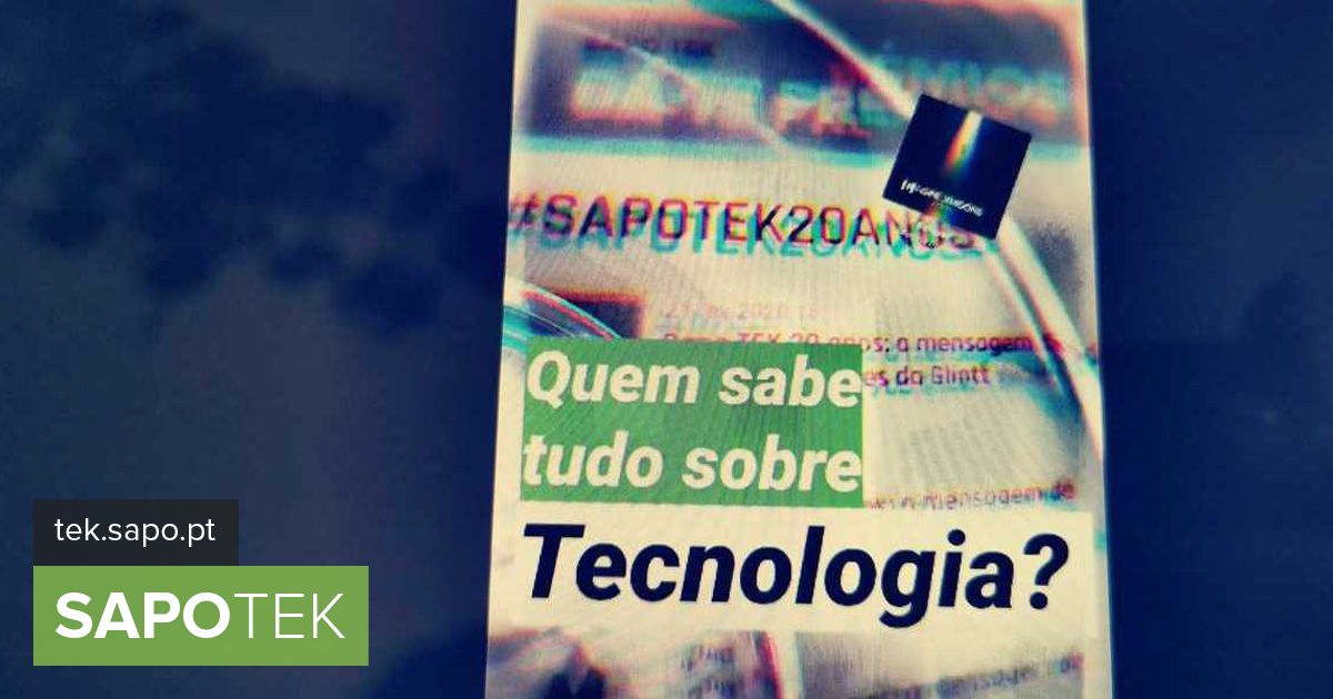 SAPO TeK Competition 20 years 20 awards: Prove that you know everything about technology