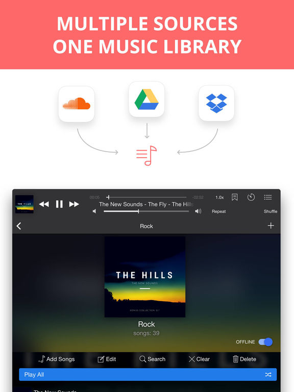 Today's App Store Deals: Eddy Cloud Music Player & Streamer Pro, iShrug, Button and more!