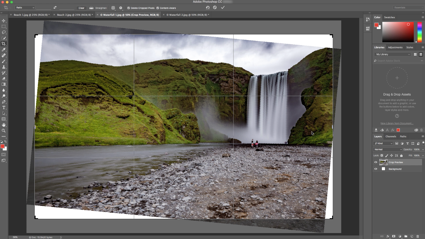 Video: Adobe demonstrates new feature “Content-Aware Crop” that will soon arrive in Photoshop CC