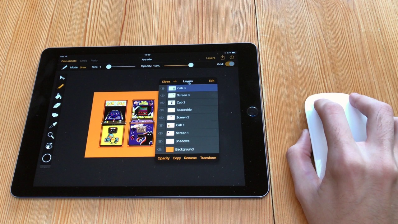 Video: developer demonstrates app running on iPad with mouse support (and publishes the framework)