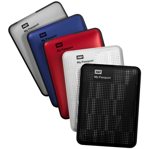 Western Digital announces new My Passport portable HDDs, with capacities up to 2TB