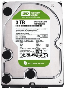 Western Digital 3TB Caviar Green HDD
