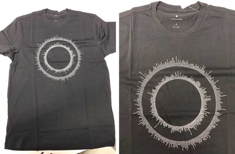 Year-end tradition: Apple employees receive a T-shirt as a thank you