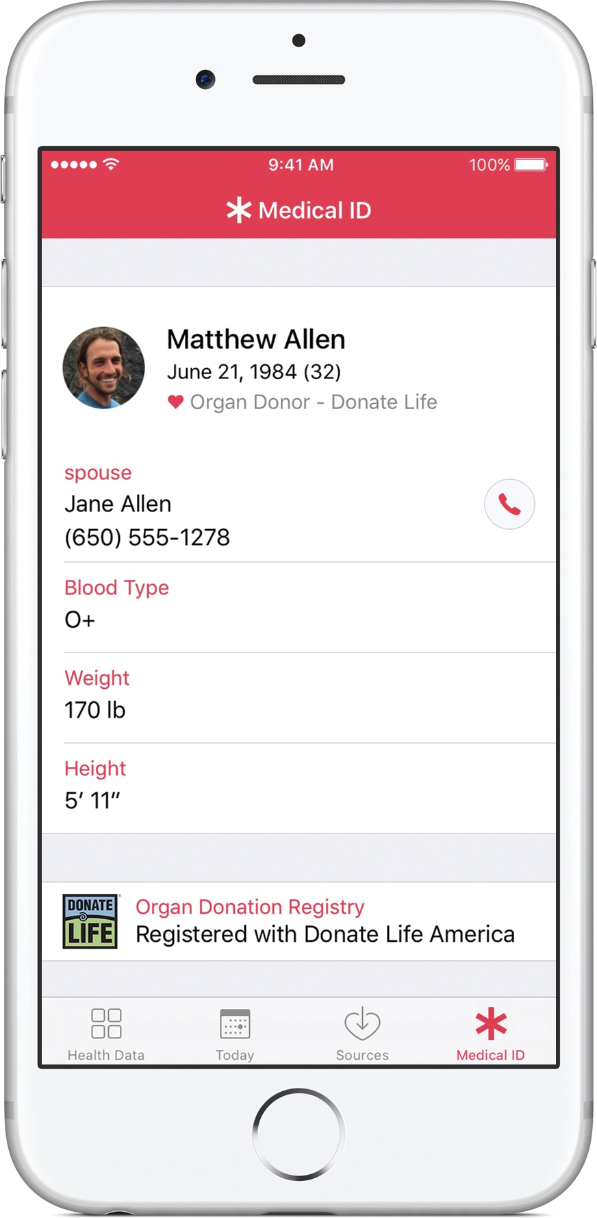 iOS 10 will bring new option for organ donation within the Health app