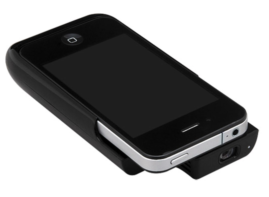 monolith: a case, a projector and an extra battery for the iPhone 4, all in one product