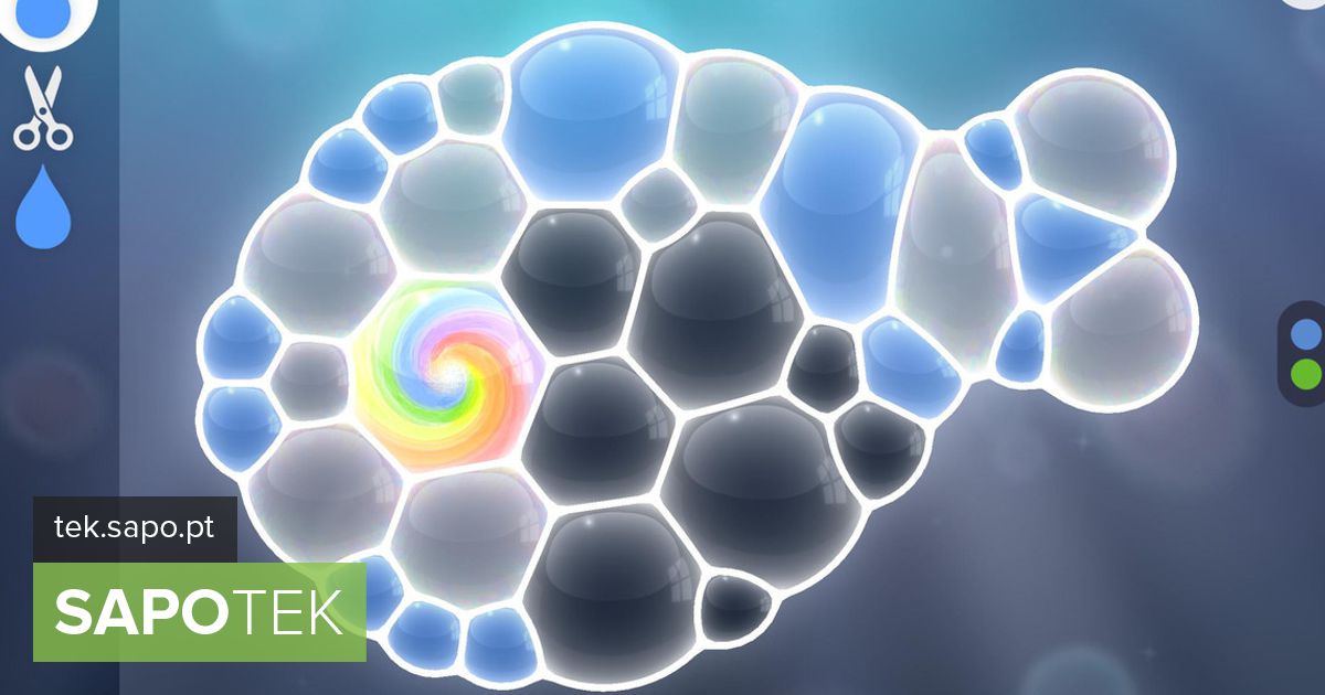 “Little Bubbles” is a relaxed and hypnotic game
