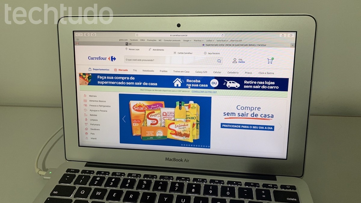 Carrefour online: how to make grocery shopping over the Internet | Productivity