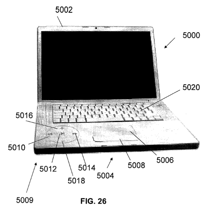 Apple files patent for “invisible buttons” on laptops