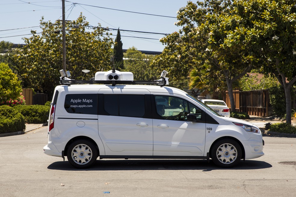 Prioritizing privacy, Apple is using its own vans to collect data Photo: Divulgao / TechCrunch