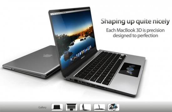 Concept: MacBook 3D