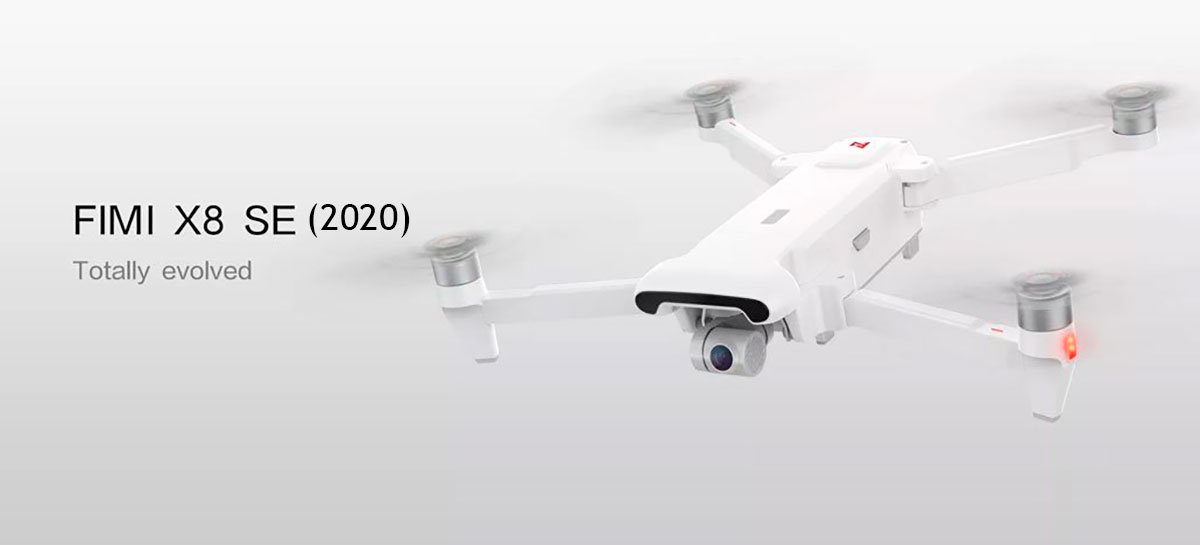 Novo drone FIMI X8 SE (2020) tem 35 min de autonomia, voa até 8KM e custa US$399 [+CUPOM]