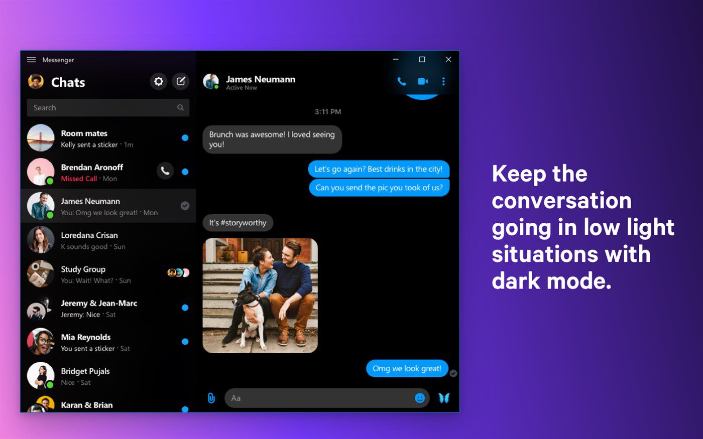 New Messenger for PC and Mac