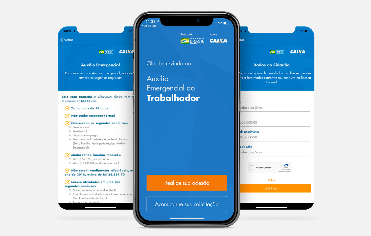 See how to download the official Caixa application for emergency financial assistance on your iPhone
