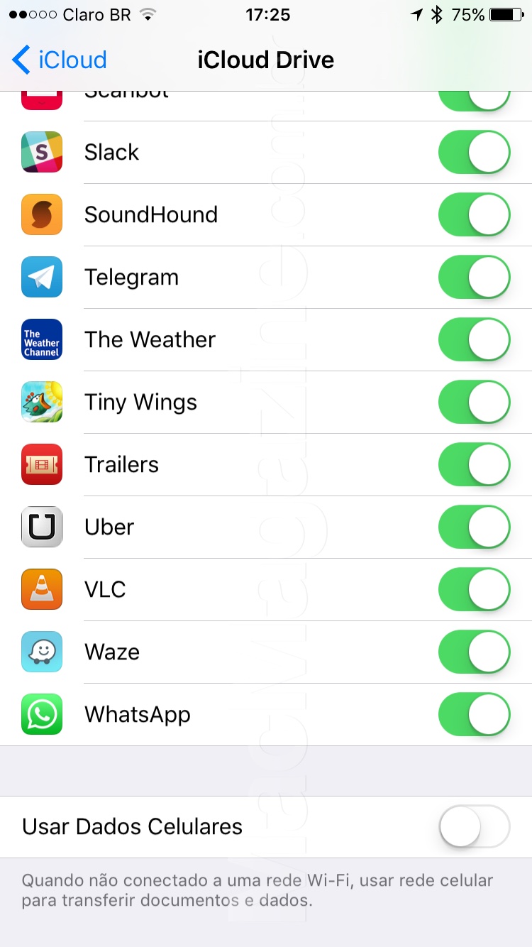 Cellular data consumption on iOS
