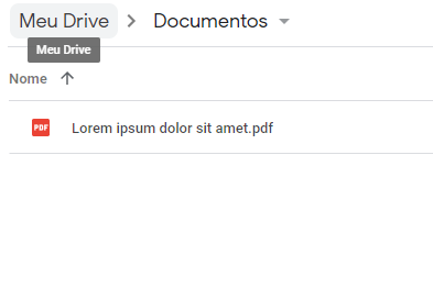 PDF file in Google Drive
