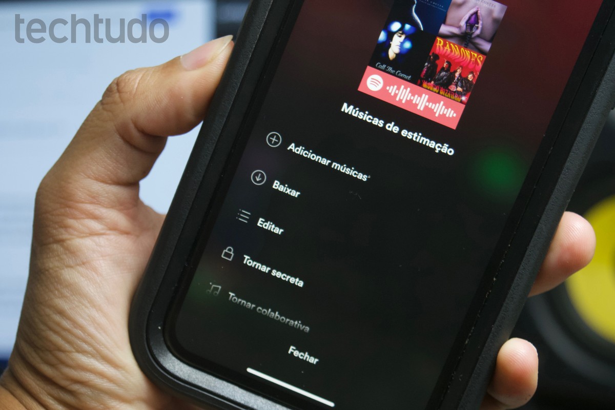 How to edit playlist on Spotify via mobile Streaming