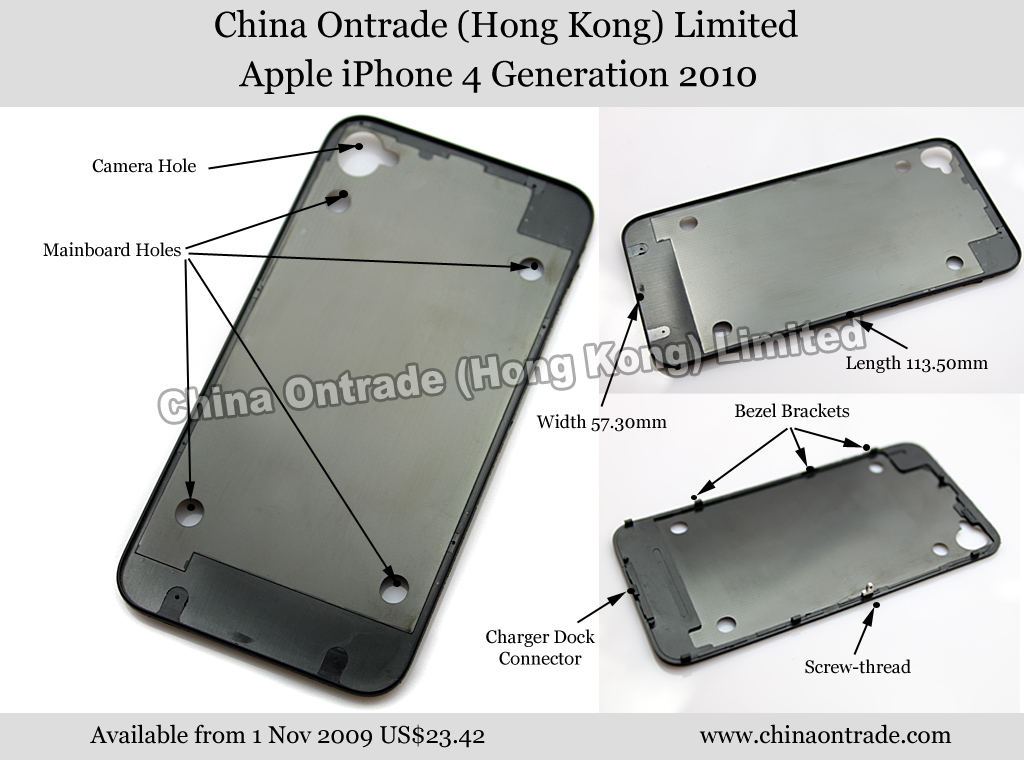 China Ontrade sells new piece of alleged fourth generation iPhone