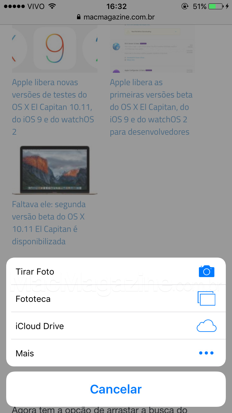 IOS 9 screenshot