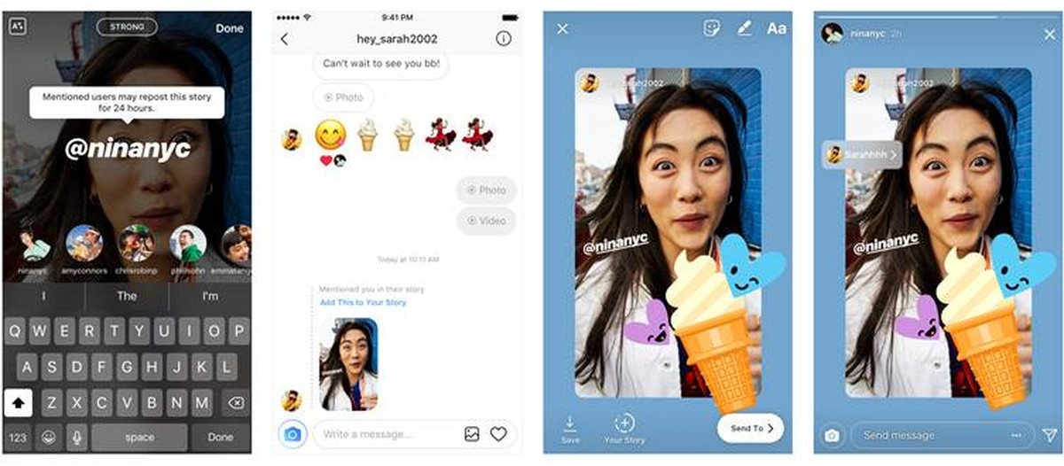 Instagram now allows to share Stories in which user is quoted | Social networks