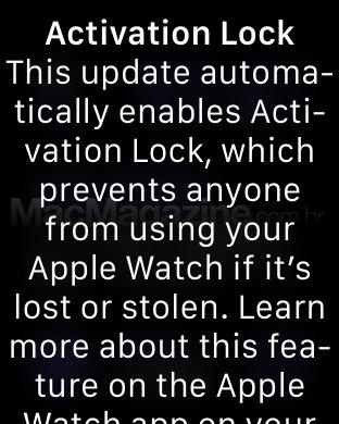 watchOS 2 beta 3 - Activation Lock