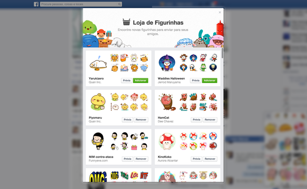 Stickers, GIFs and emojis on Facebook Messenger fulfill the function of Winks and emoticons on MSN Photo: Reproduo / Andr Sugai