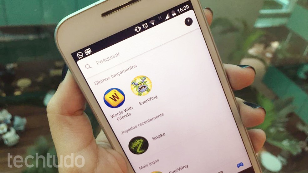 On Facebook Messenger, with Instant Games, you can play from classic to new games Photo: Ana Marques / dnetc