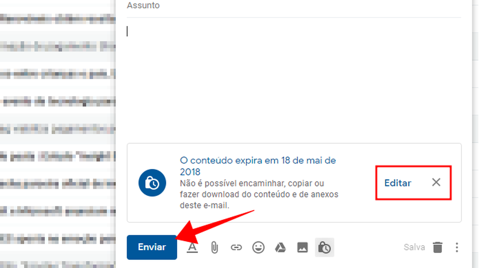 Send a confidential email in Gmail Photo: Reproduo / Paulo Alves