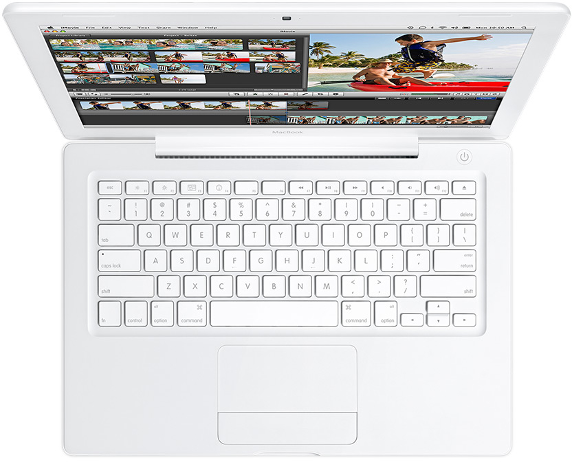 Apple makes small update to white polycarbonate MacBook