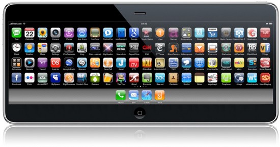 iPhone 4G tablet