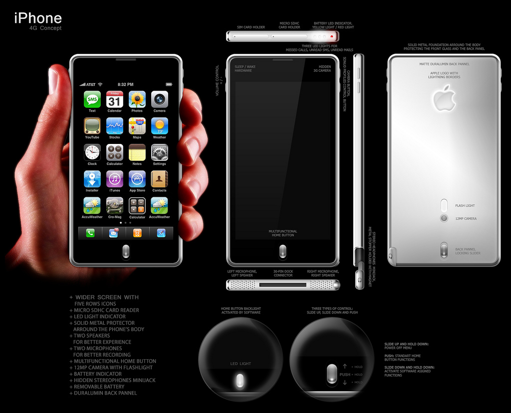 See another iPhone 4G concept and… an iPhone tablet? :-P