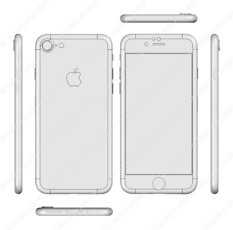 3D model of the “iPhone 7” shows protrusion of the camera; analyst updates his predictions about the new device