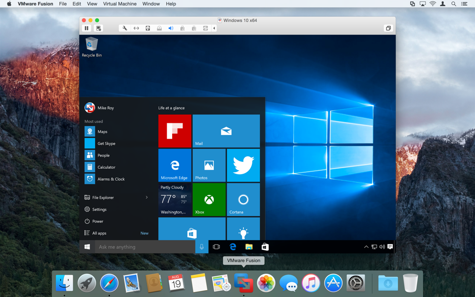 After Parallels, now it's VMware Fusion's turn to upgrade to Windows 10
