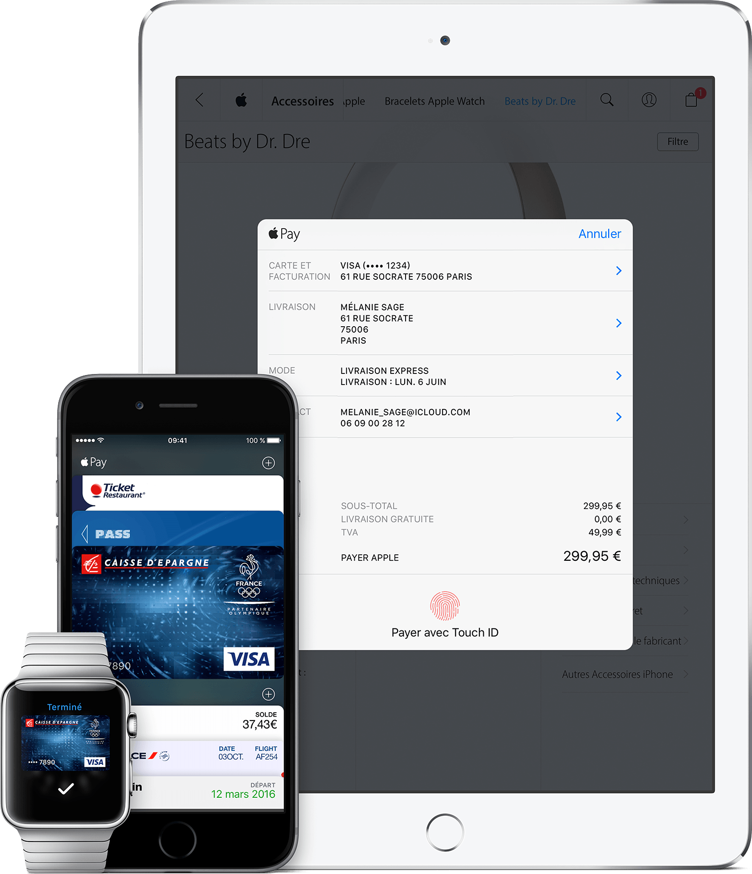 Apple Pay is launched in France, the eighth country to receive it