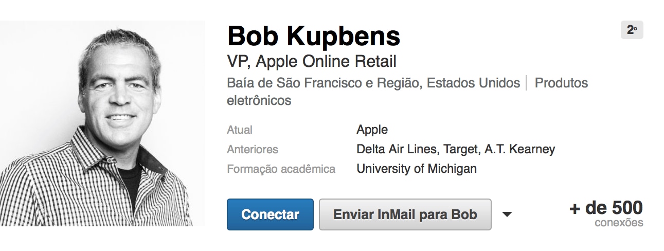 Bob Kupbens, Apple Retail VP