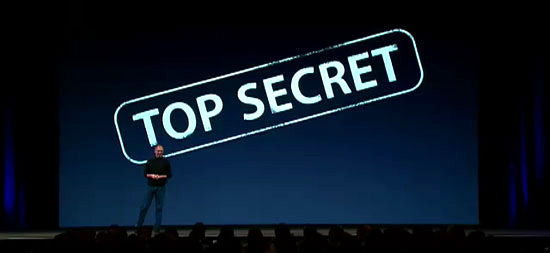 Apple - Steve Jobs and Top Secret