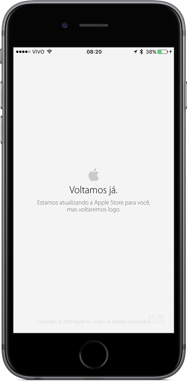 Apple Store offline on iPhone