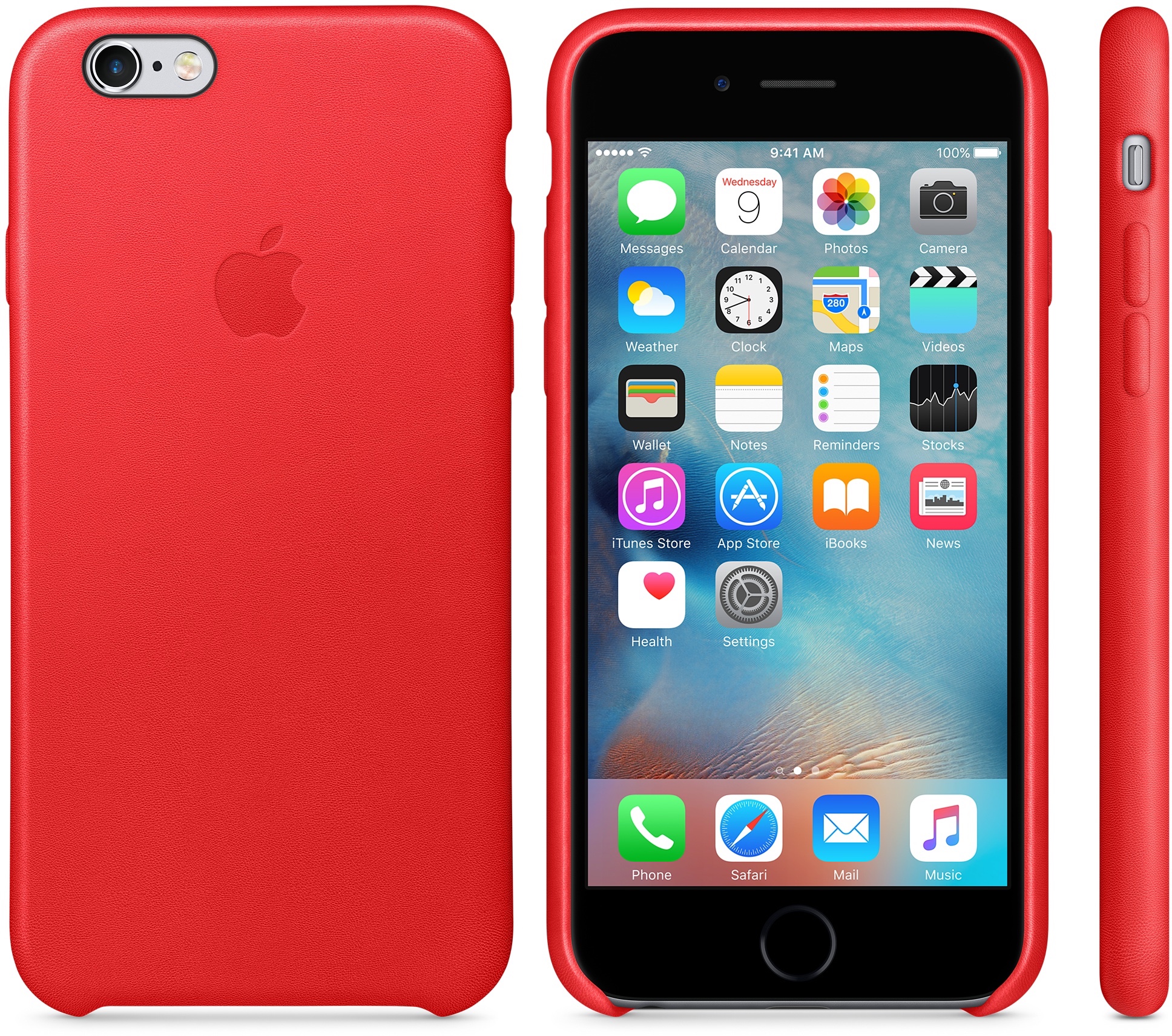 Apple resumes marketing red leather case for iPhones 6s / 6s Plus [atualizado]